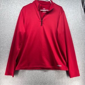 Hind Men's Red Quarter-Zip Pullover